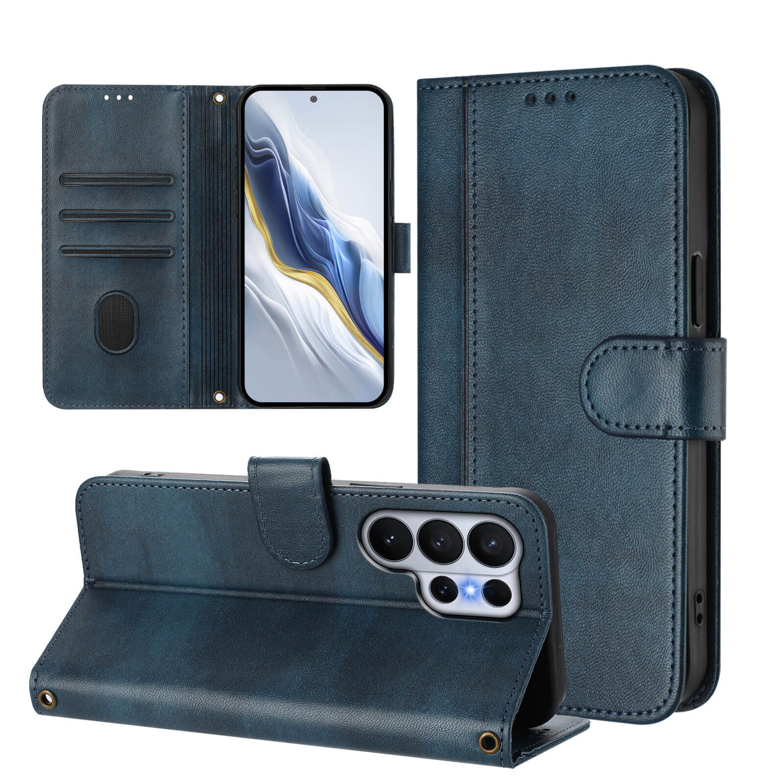 Galaxy S26 Ultra – Retro Look Etui im Vintage Design