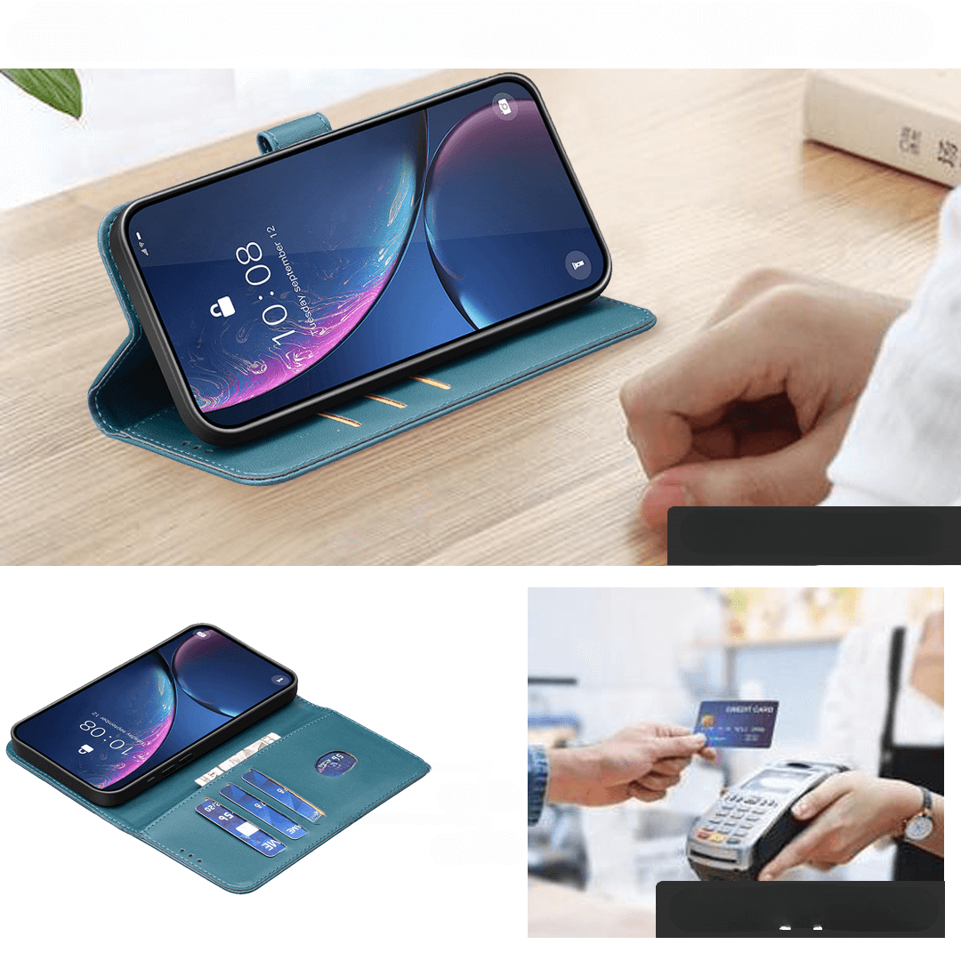 Xiaomi 15T Pro - BINFEN Leder Etui Hülle mit RFID Blocker