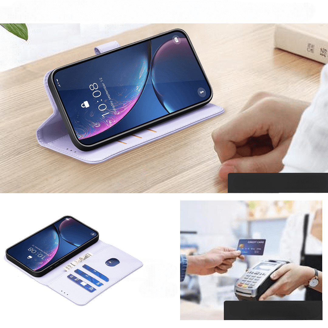 Xiaomi 15T Pro - BINFEN Leder Etui Hülle mit RFID Blocker