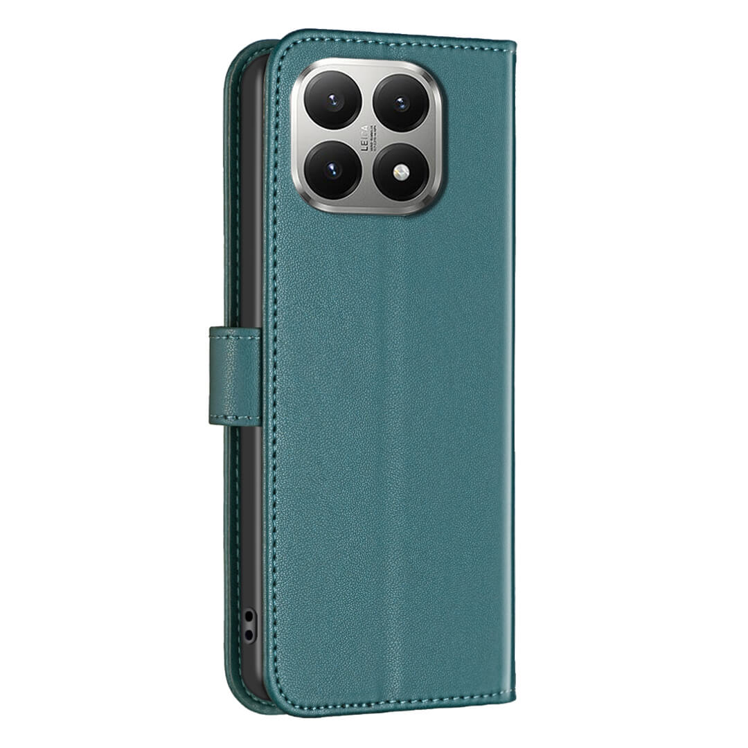 Xiaomi 15T - Custodia in pelle BINFEN con blocco RFID