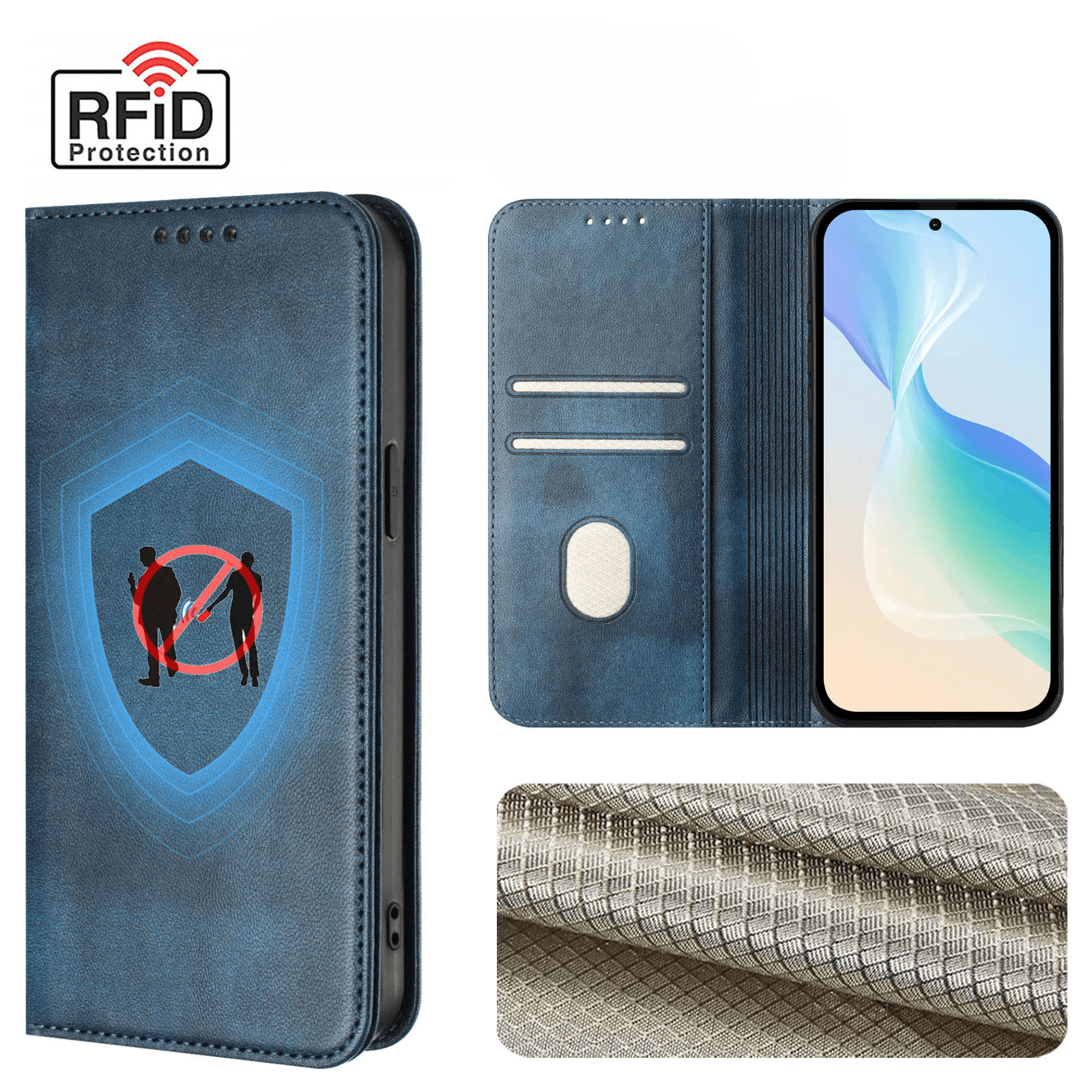 Xiaomi 17 - Vintage coque flip