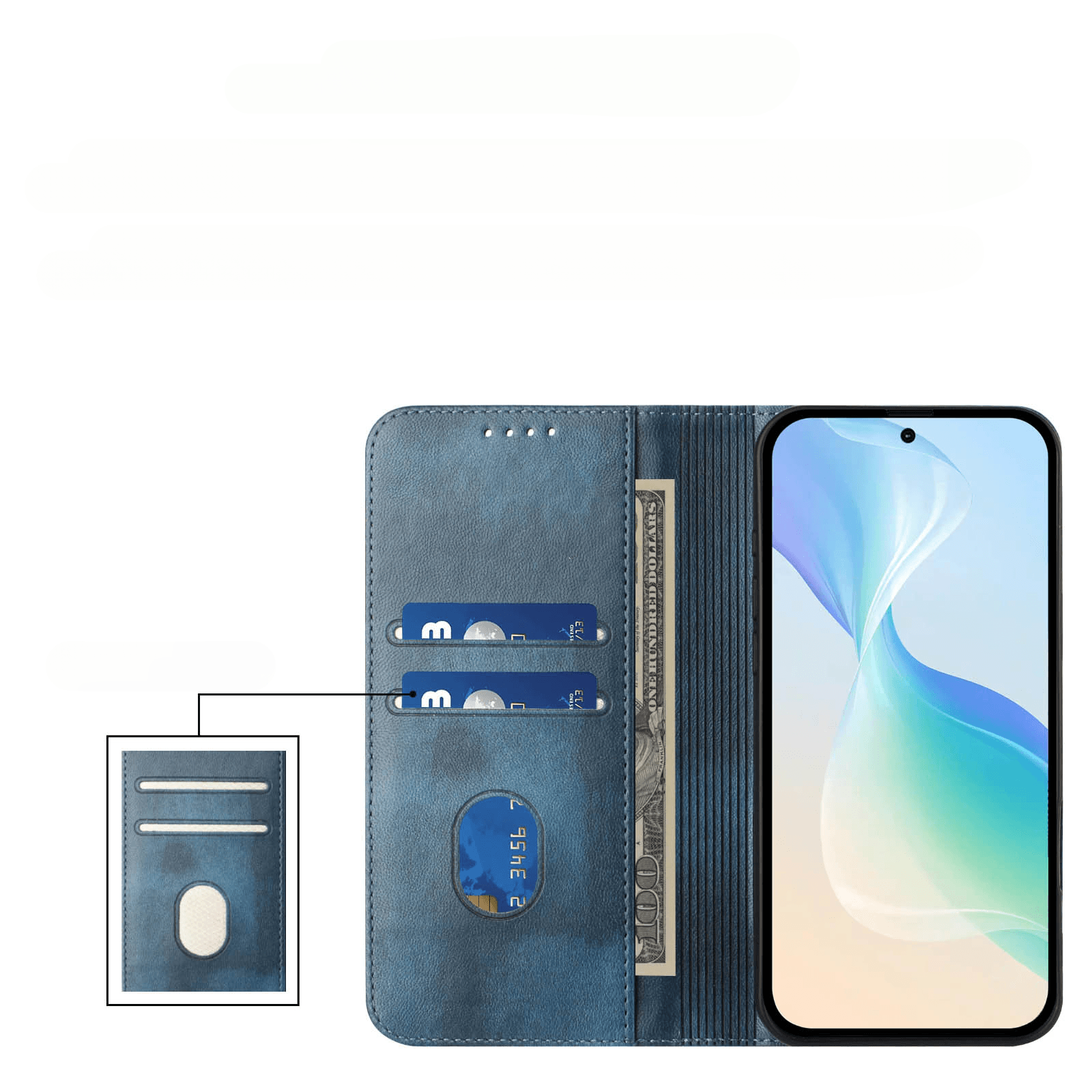 Xiaomi 17 - Vintage coque flip