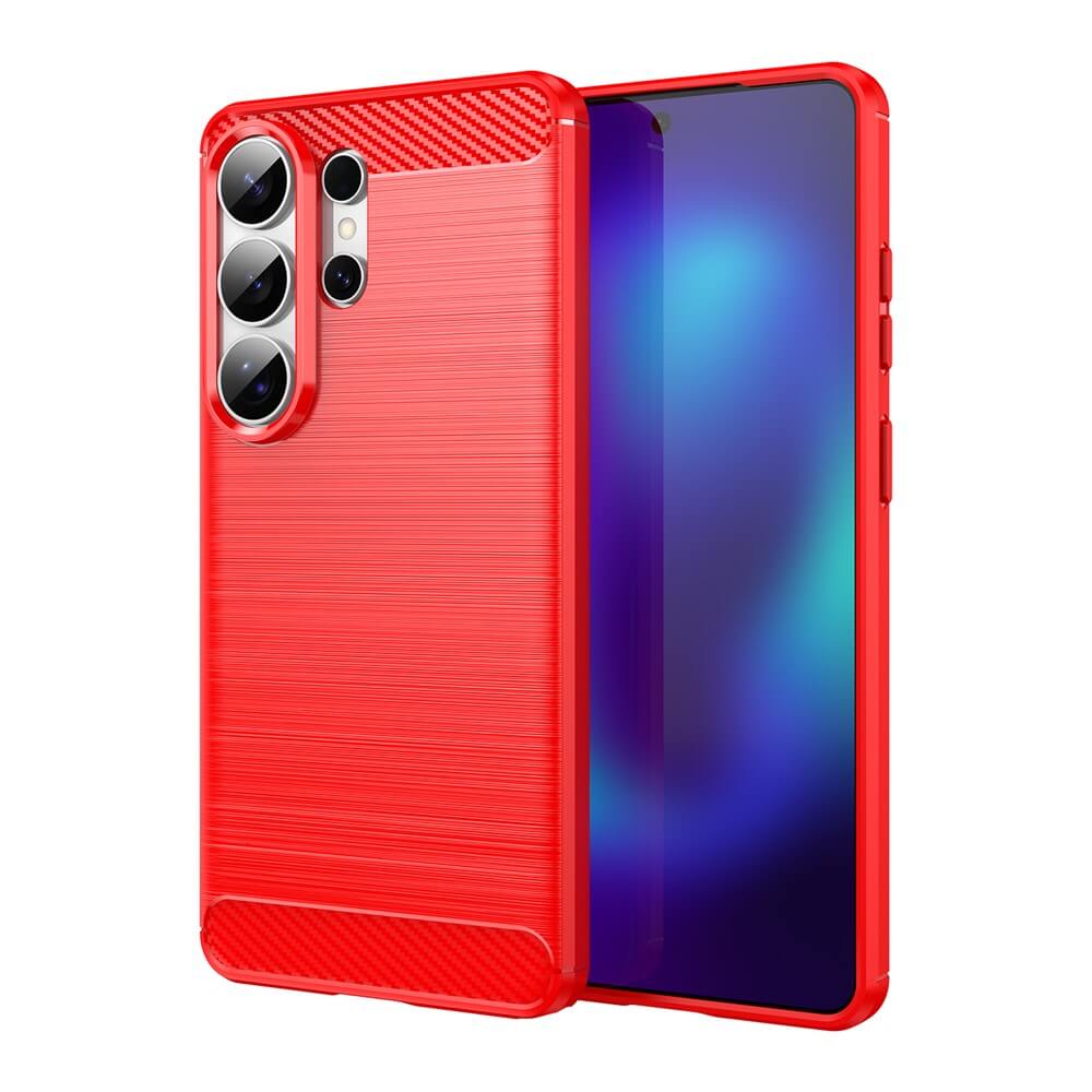 Galaxy S26 Ultra - Cover in look metallo carbonio