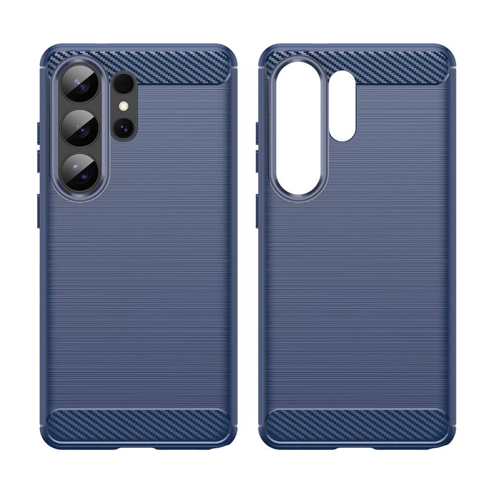 Galaxy S26 Ultra - Cover in look metallo carbonio