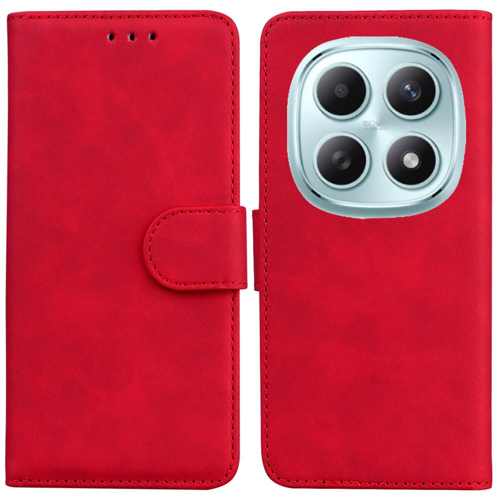 Xiaomi Redmi Note 15 5G - Solide Leder Etui Hülle
