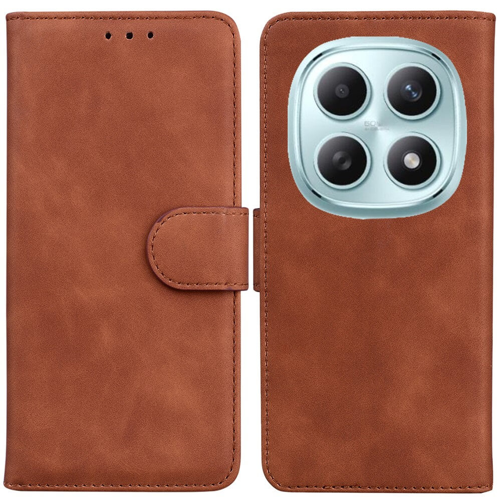 Xiaomi Redmi Note 15 5G - Solide Leder Etui Hülle