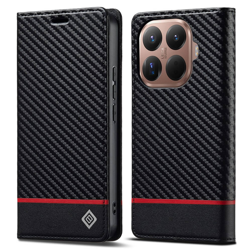 Xiaomi 15T Pro - LC.IMEEKE Coque Carbon Fiber