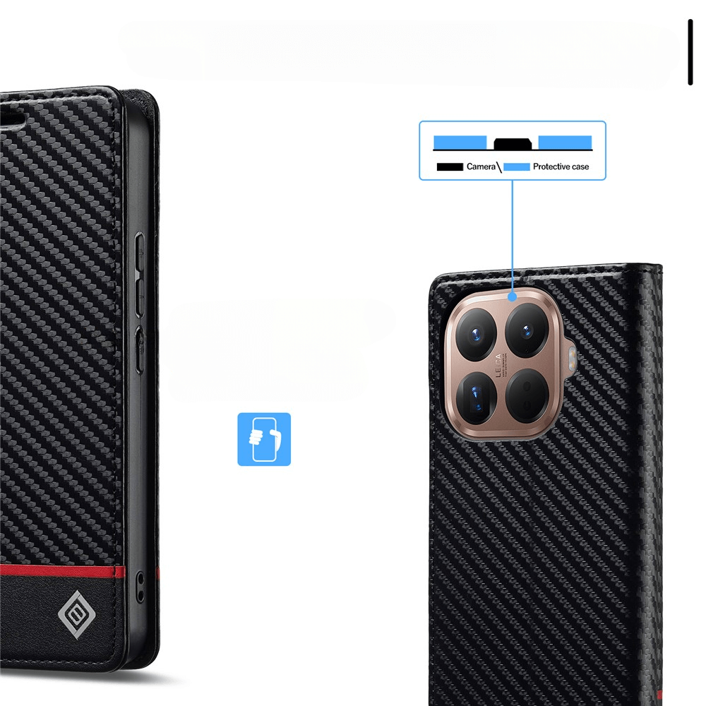 Xiaomi 15T Pro - LC.IMEEKE Custodia Carbon Fiber