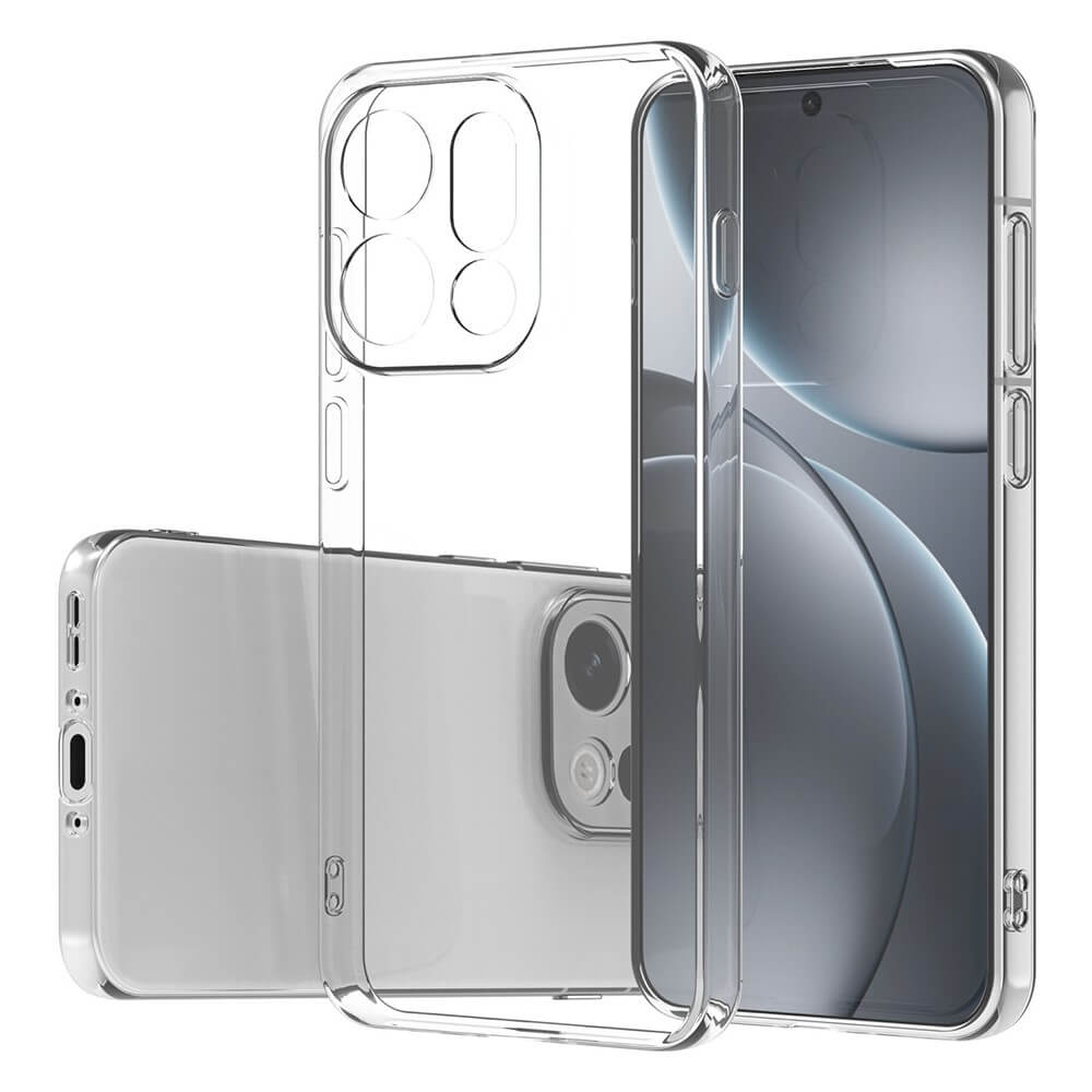 OPPO Find X9 Pro - Coque en caoutchouc silicone transparente