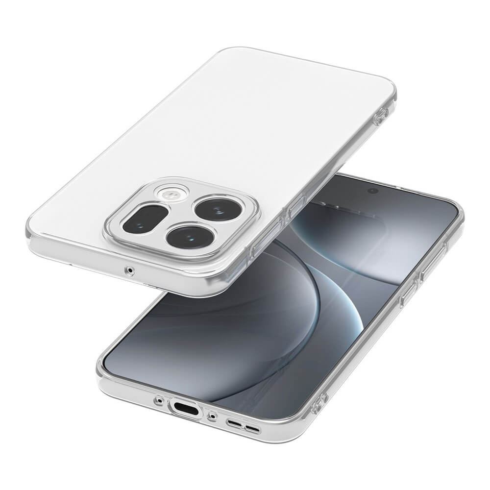 OPPO Find X9 Pro - Coque en caoutchouc silicone transparente