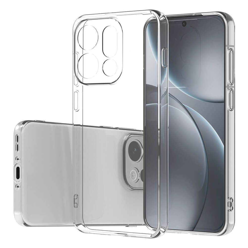 OPPO Find X9 - Coque en caoutchouc silicone transparente