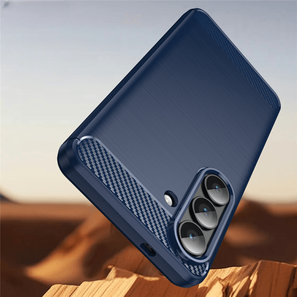 Galaxy S26 - Cover in look metallo carbonio