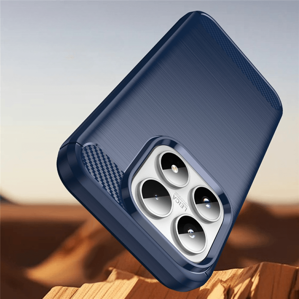 Xiaomi 17 - Cover in look metallo carbonio