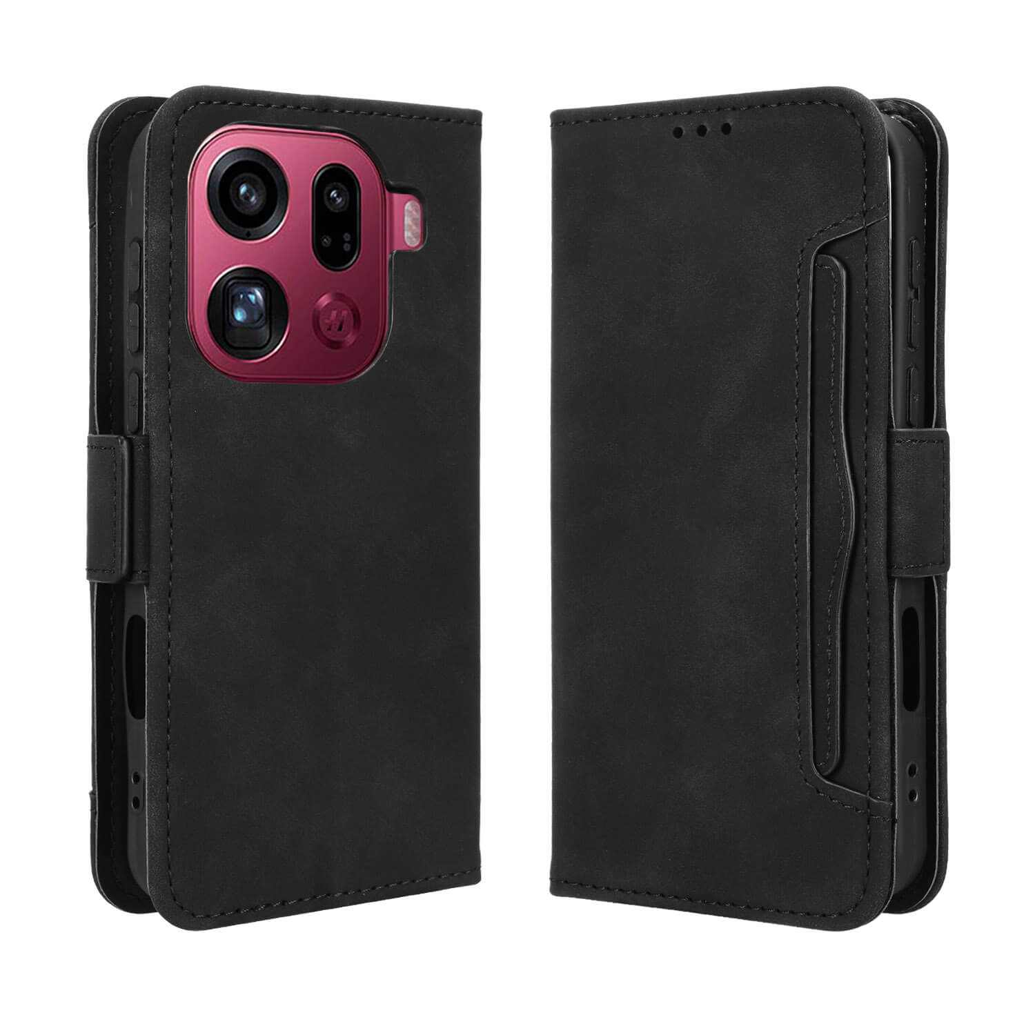 OPPO Find X9 Pro - Coque multiples supports pour cartes