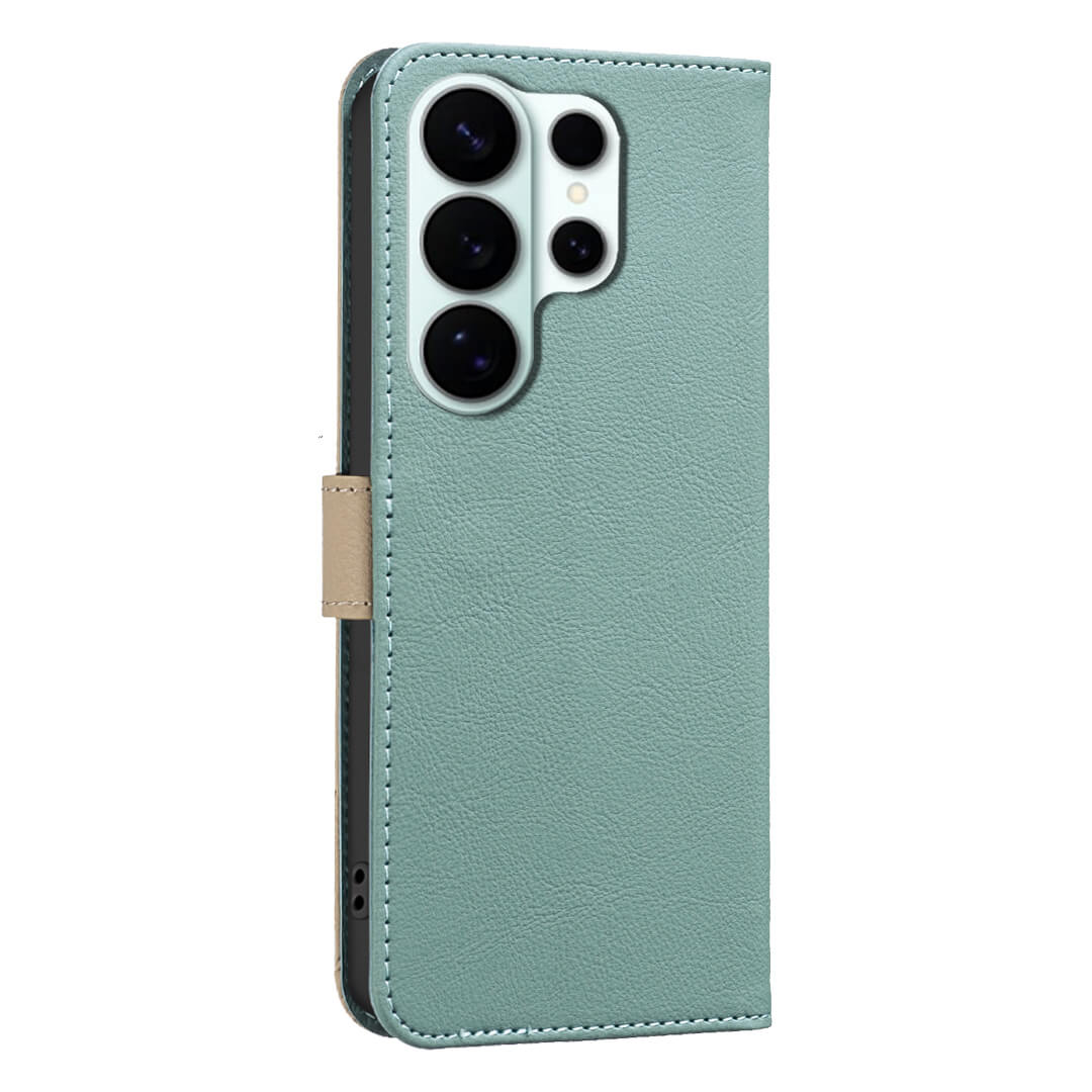 Galaxy S26 Ultra - Custodia in pelle BINFEN Floral