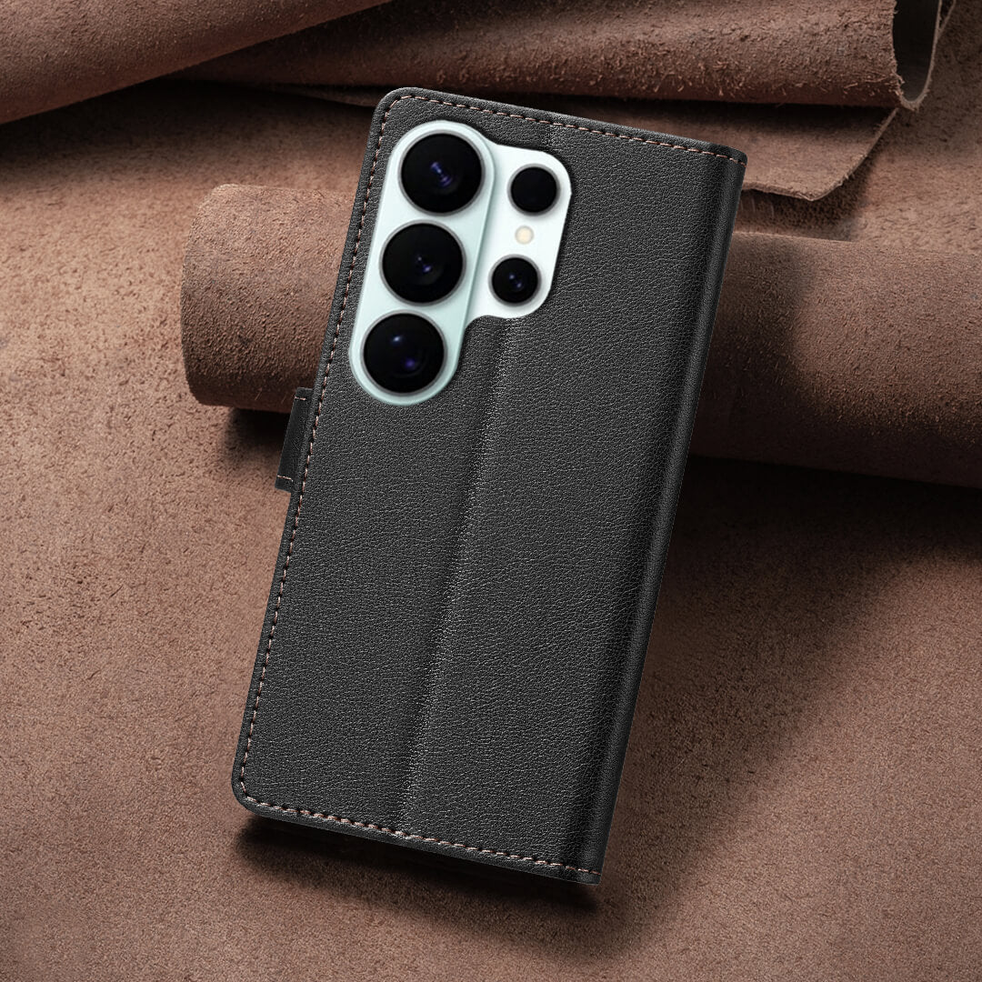 Galaxy S26 Ultra - Custodia in pelle BINFEN con blocco RFID