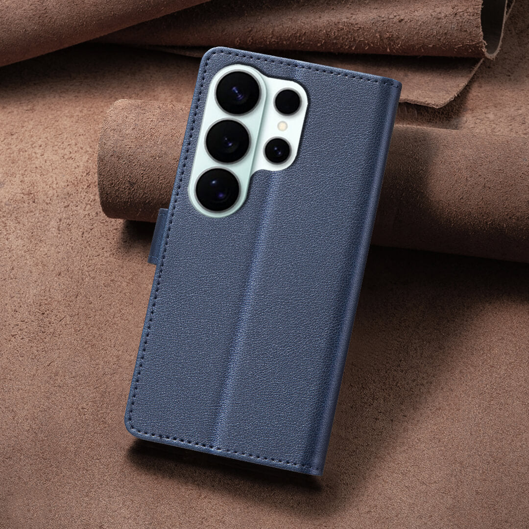 Galaxy S26 Ultra - Custodia in pelle BINFEN con blocco RFID