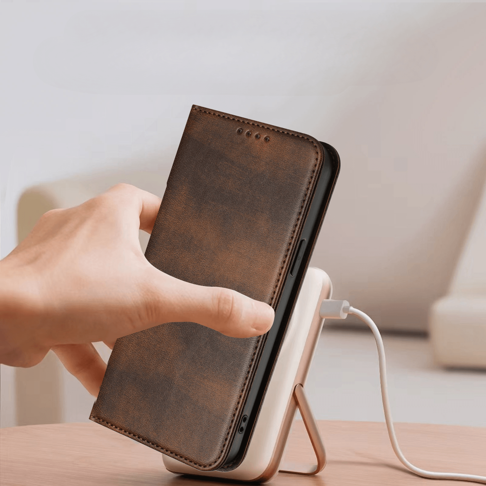 Google Pixel 10a - Flip Case mit RFID Blocker