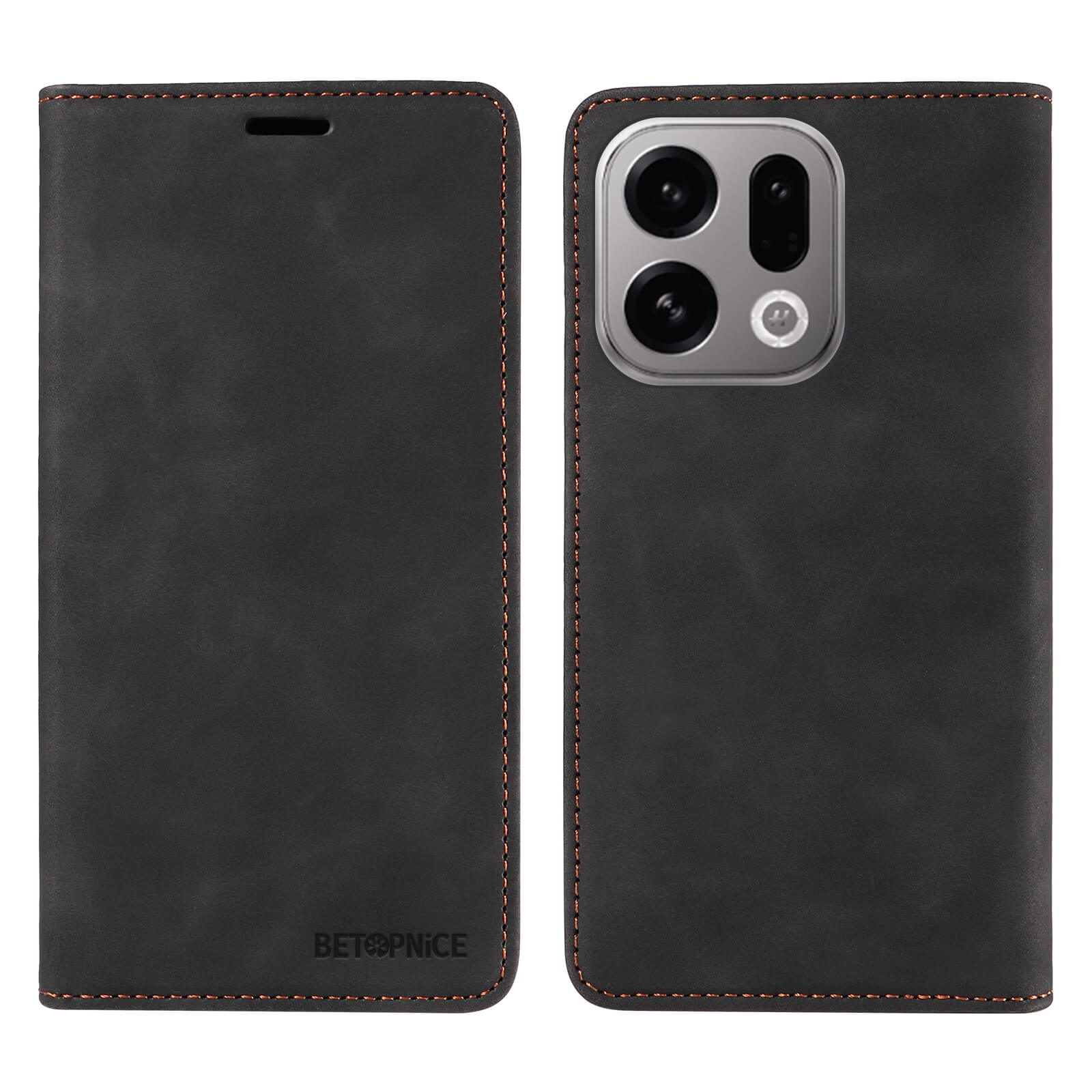 OPPO Find X9 - Custodia Flip Vintage