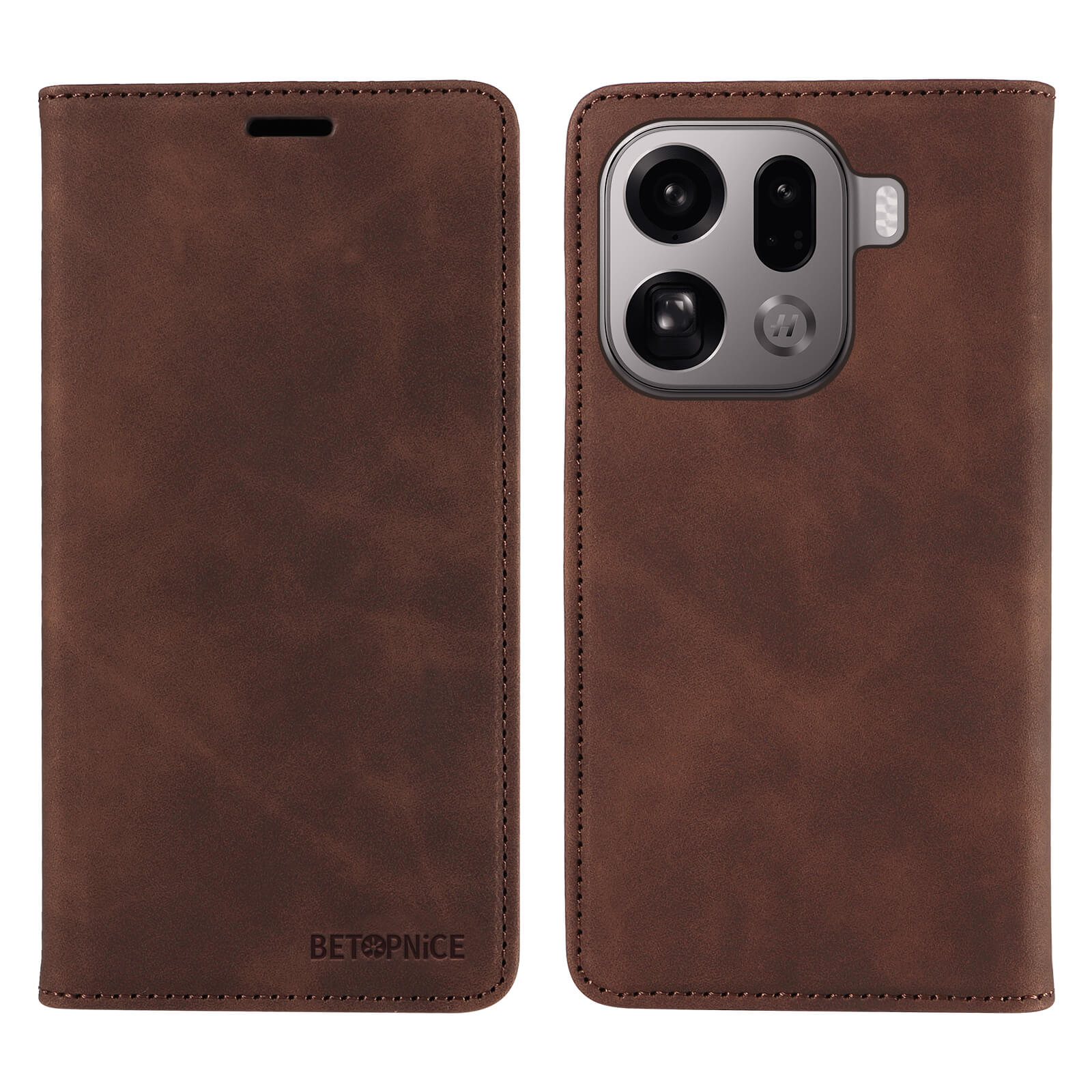 OPPO Find X9 Pro - Custodia Flip Vintage