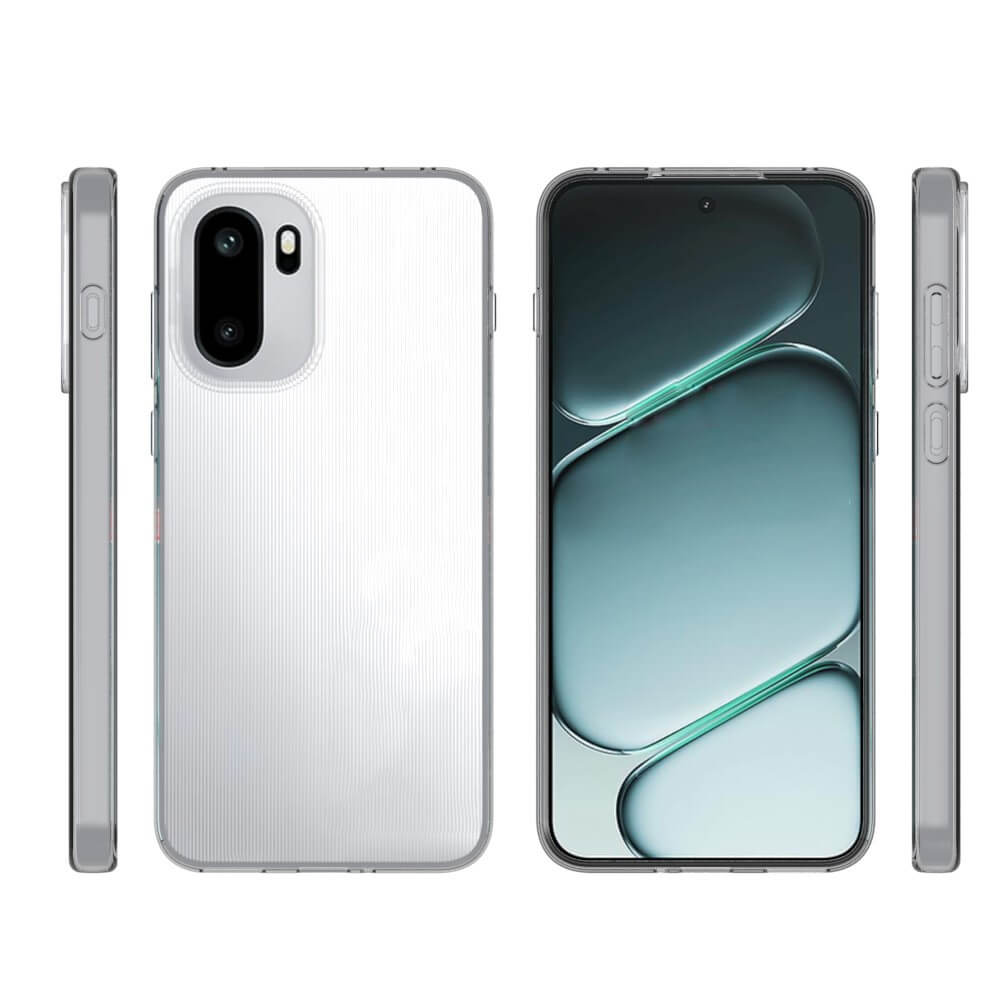 OnePlus 15R - Silicone Rubber Case transparent
