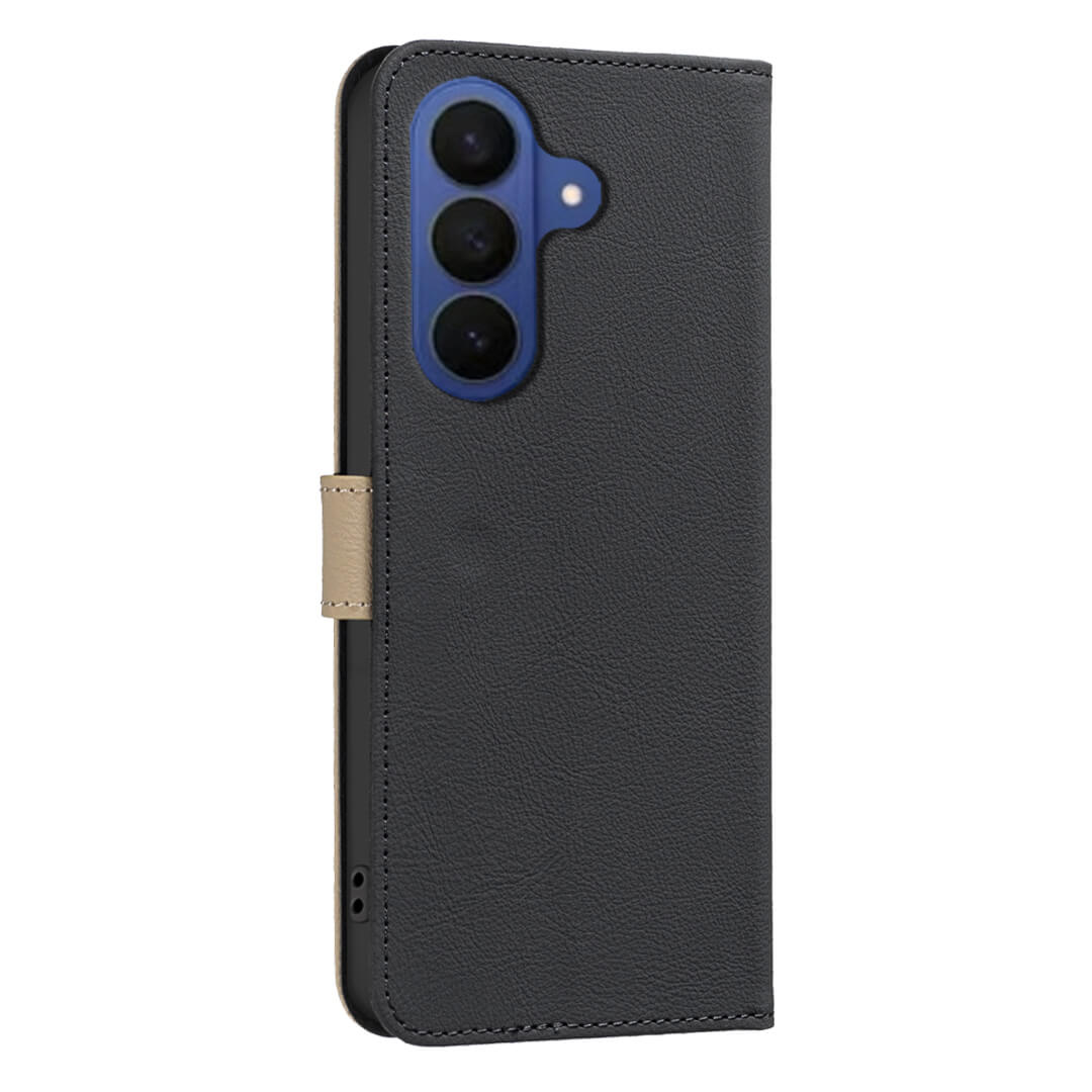 Galaxy S26+ Plus - Custodia in pelle BINFEN Floral