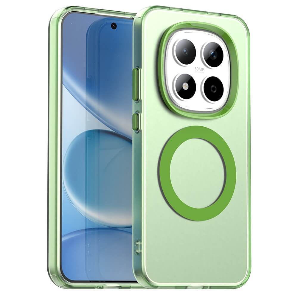 Xiaomi Redmi Note 15 Pro 5G - Acrylic Phone Case with Magnet and color accent