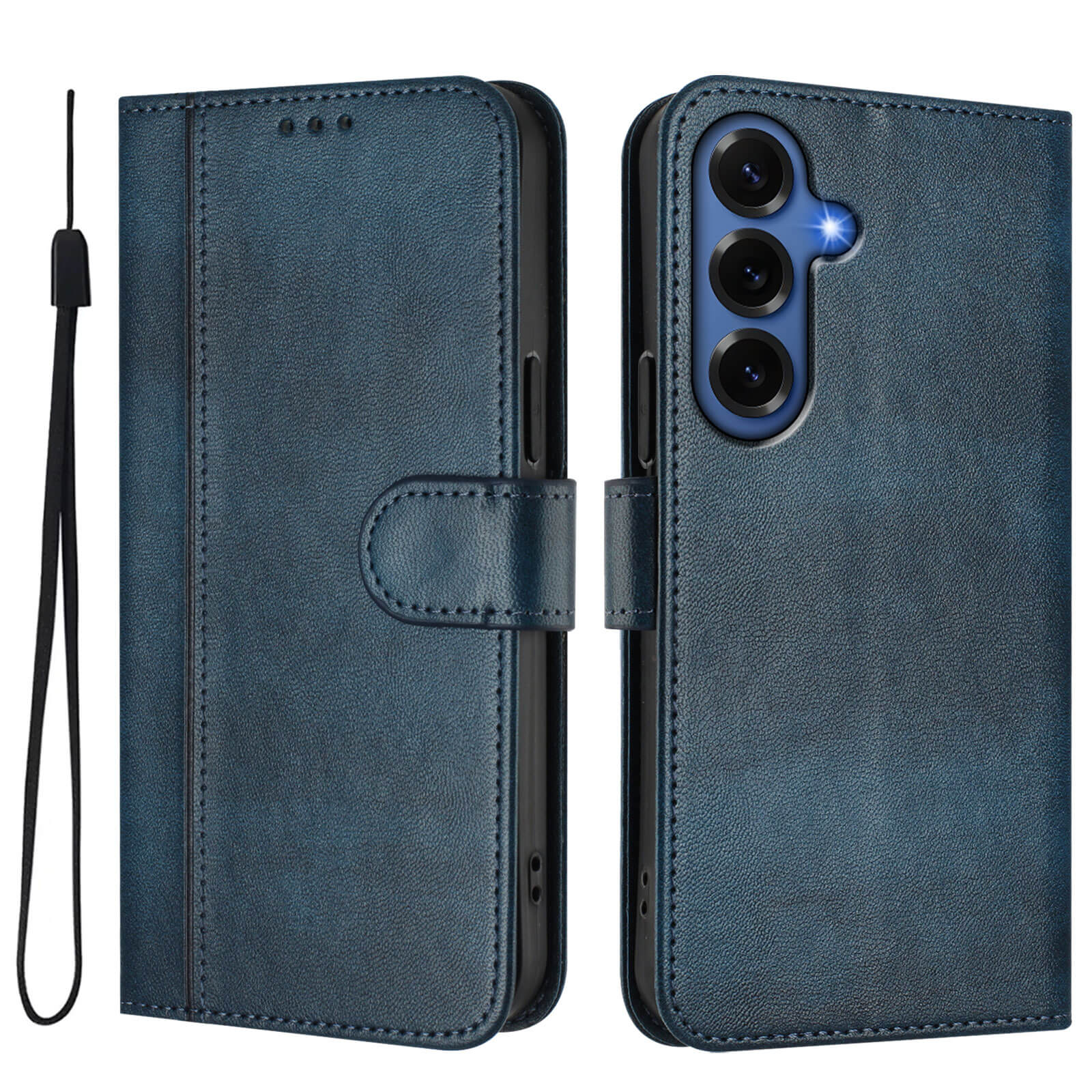 Galaxy S26+ Plus – Retro Look Etui im Vintage Design