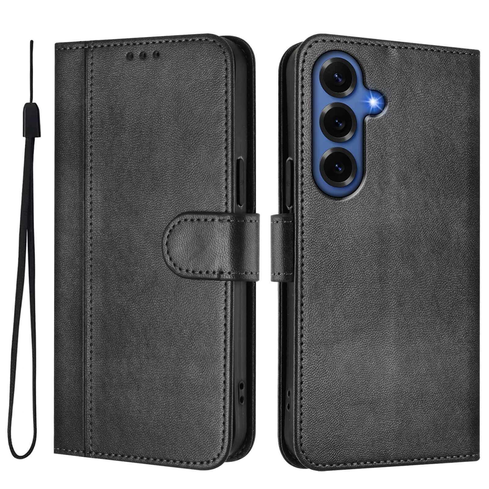 Galaxy S26+ Plus – Retro Look Etui im Vintage Design