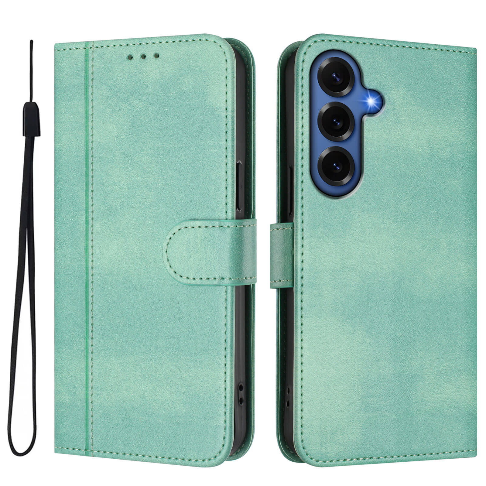 Galaxy S26+ Plus – Retro Look Etui im Vintage Design