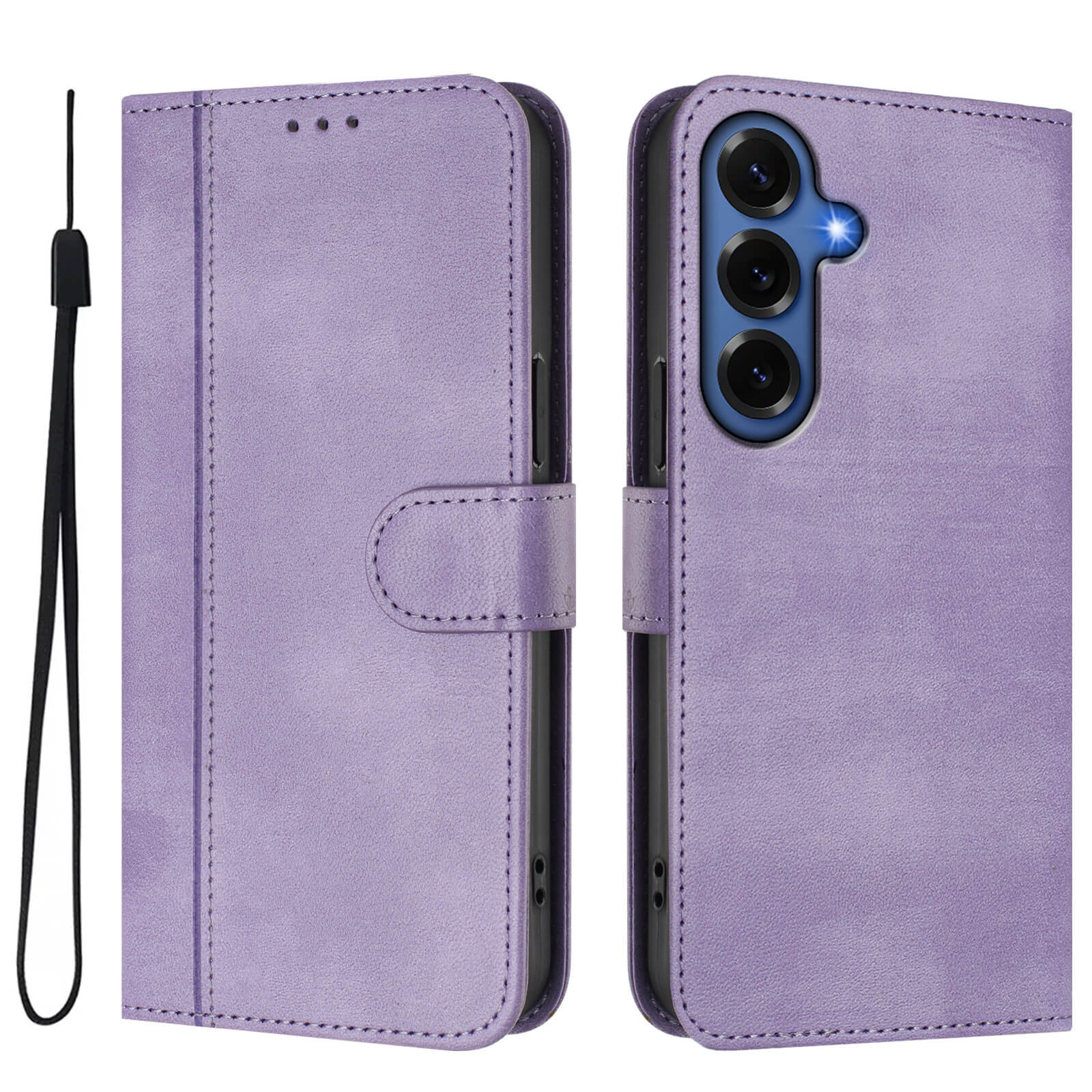 Galaxy S26+ Plus – Retro Look Etui im Vintage Design