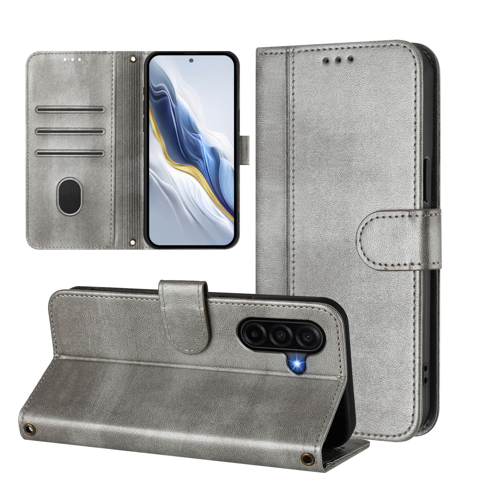 Galaxy A37 – Retro Look Etui im Vintage Design