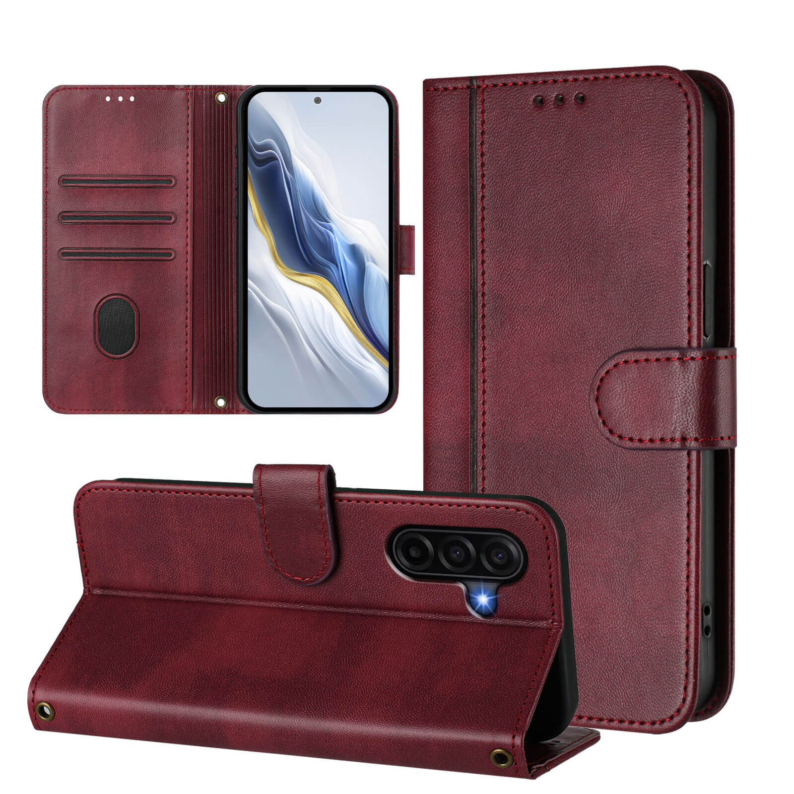 Galaxy A37 – Retro Look Etui im Vintage Design