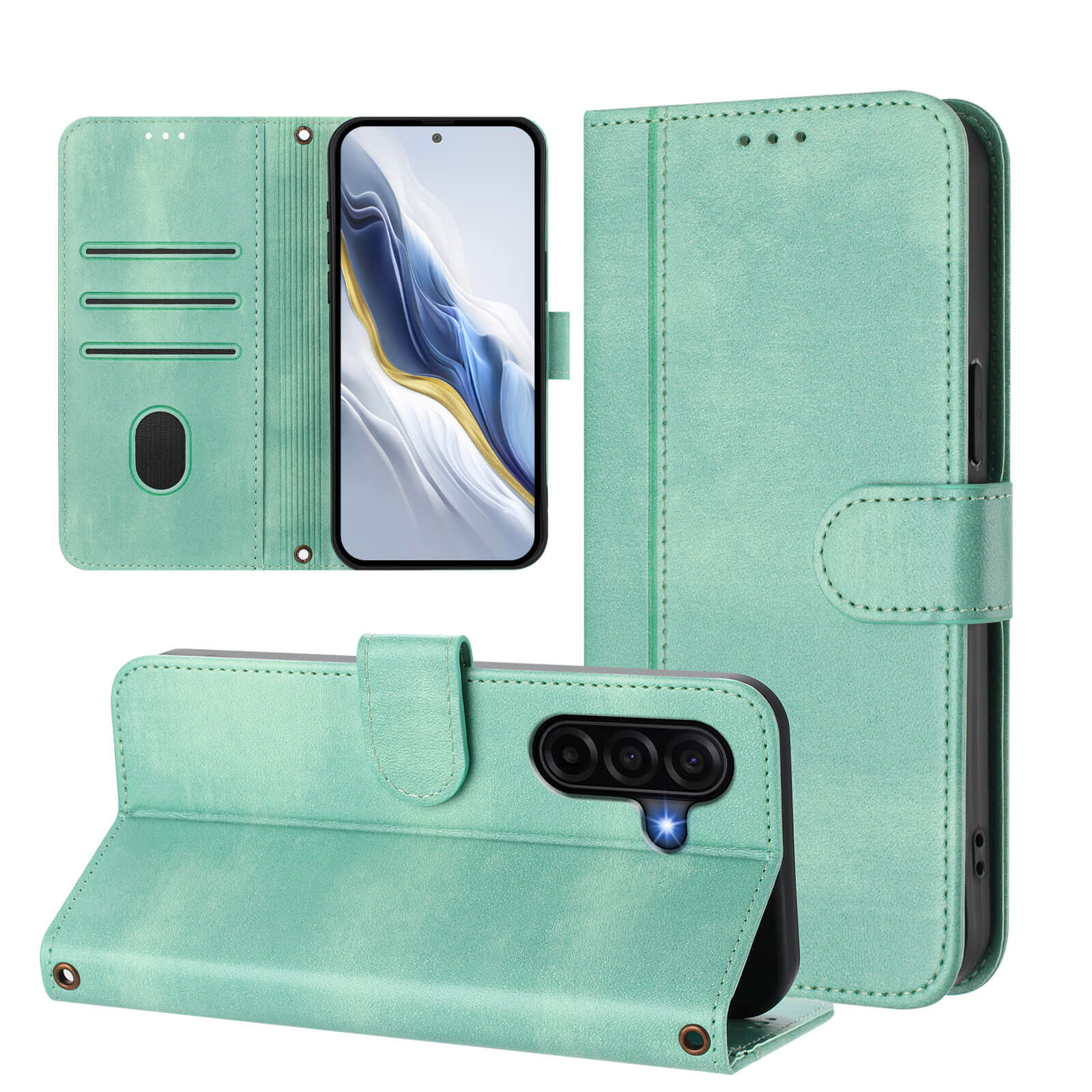 Galaxy A37 – Retro Look Etui im Vintage Design