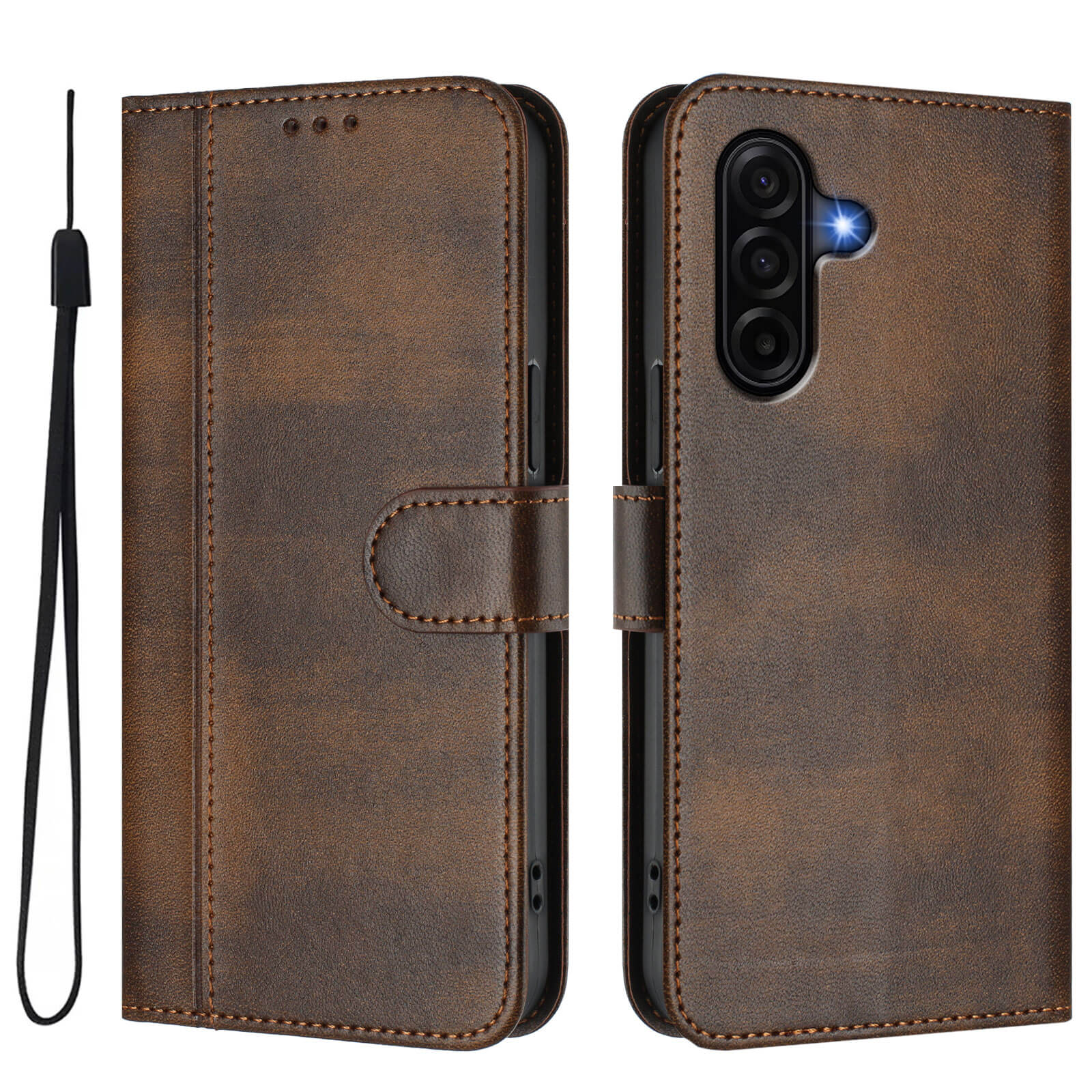 Galaxy A37 – Retro Look Etui im Vintage Design