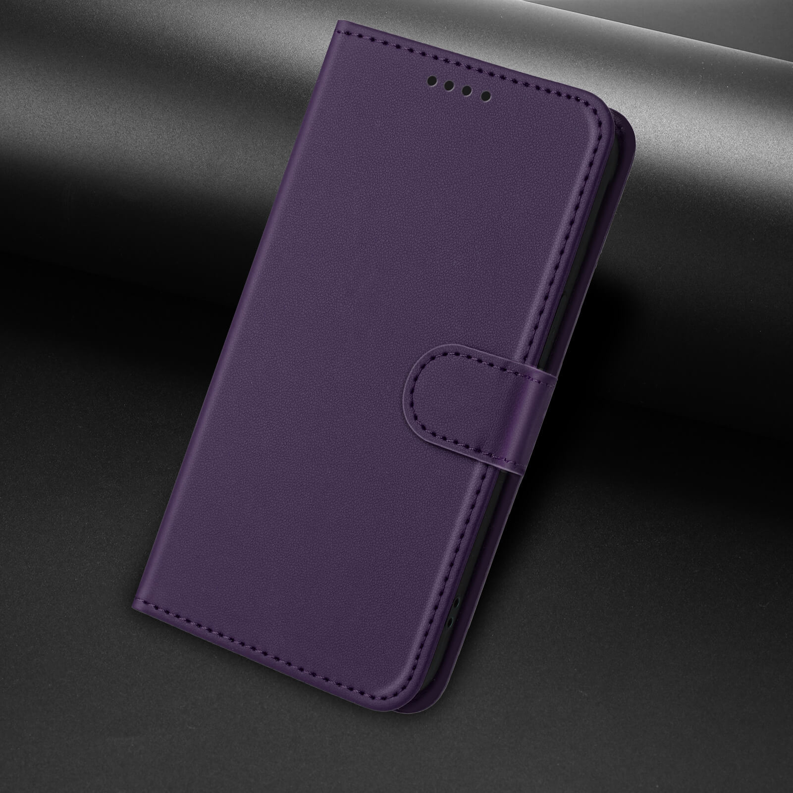 Galaxy A37 - Solide Leder Etui Hülle