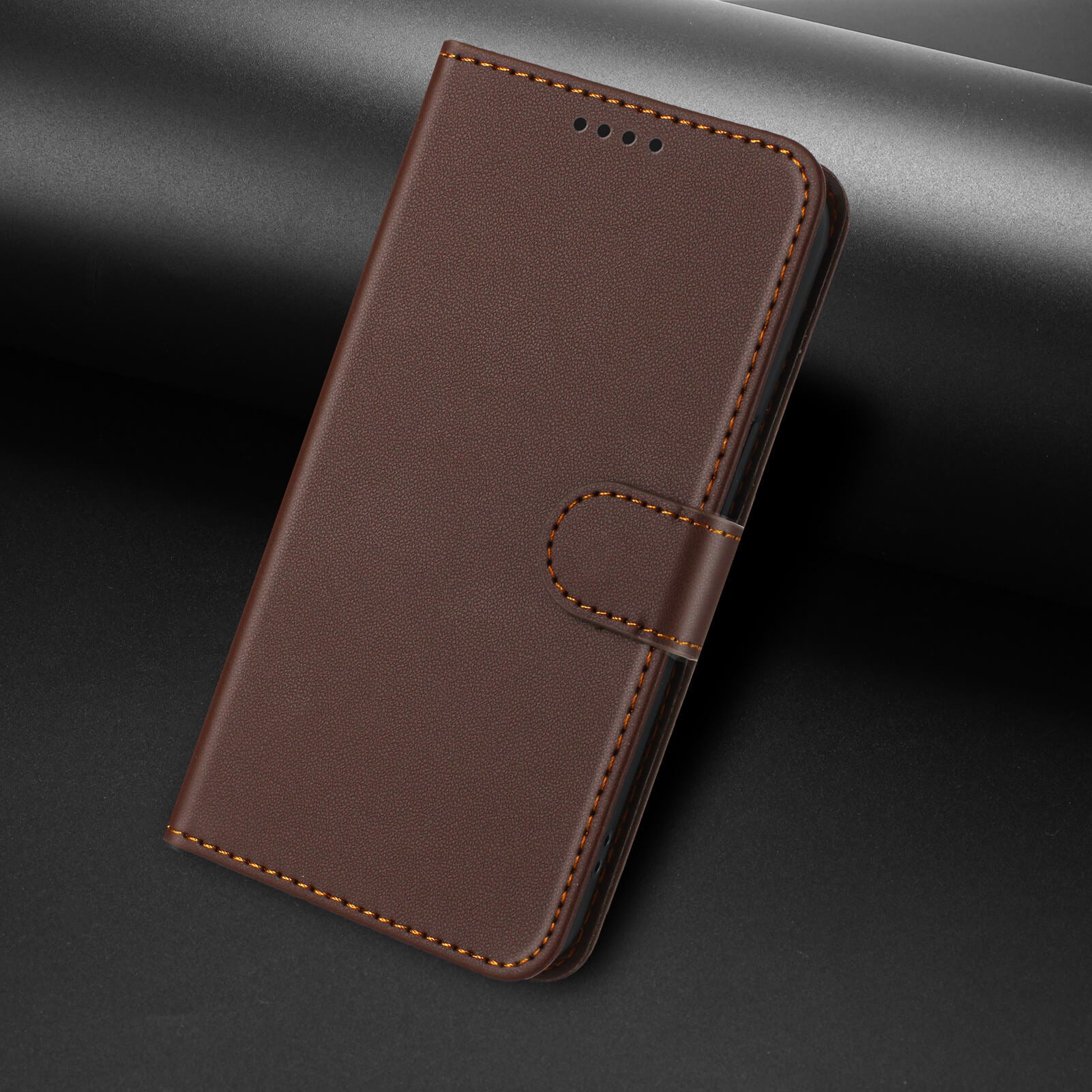 Galaxy A37 - Solide Leder Etui Hülle