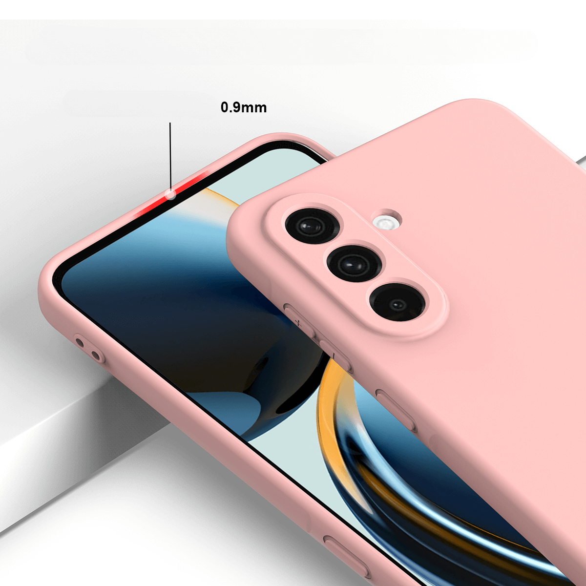 Galaxy S26+ Plus - Silikon Gummi Hülle mit Riemen