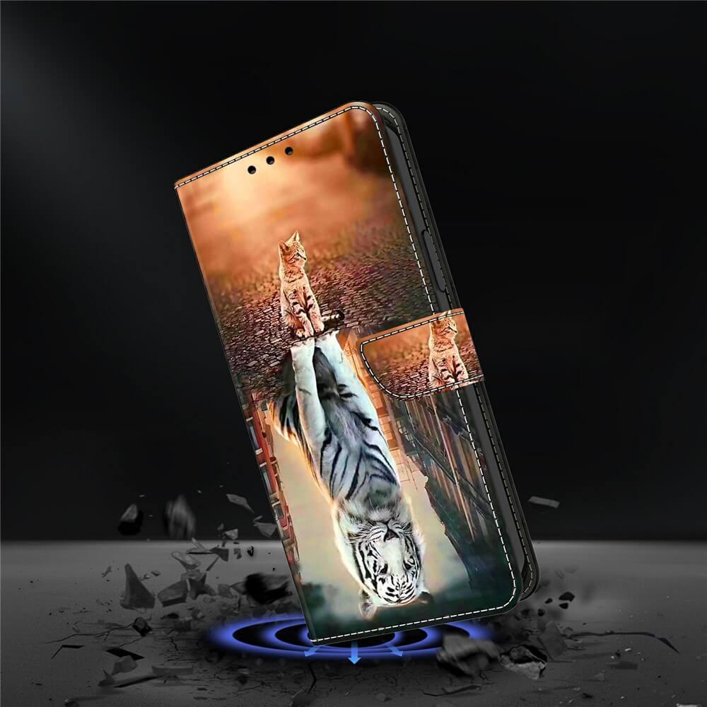 Galaxy A57 - 3D Effect Wallet Case
