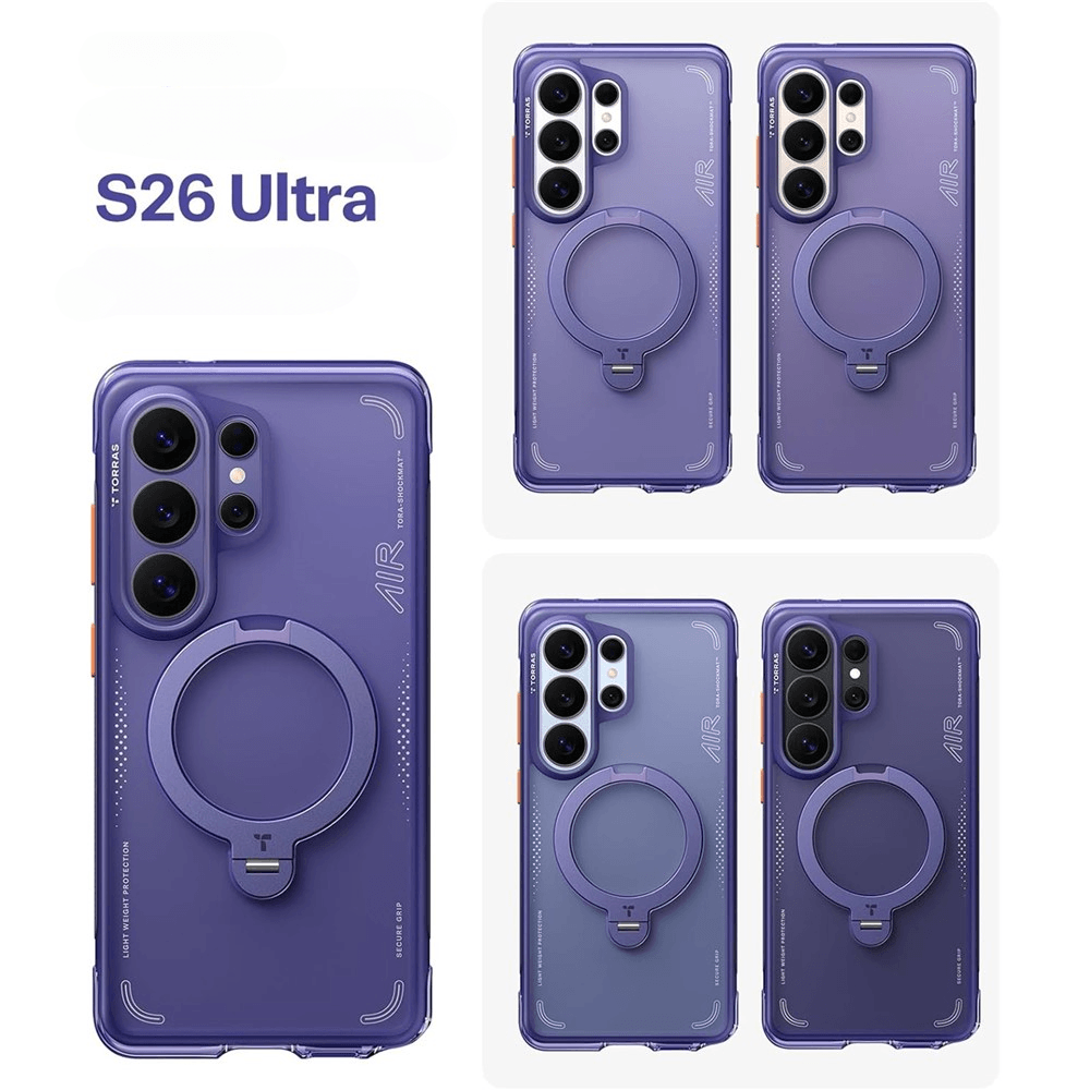 Samsung Galaxy S26 Ultra TORRAS Ostand Q3 Air MagSafe Hülle