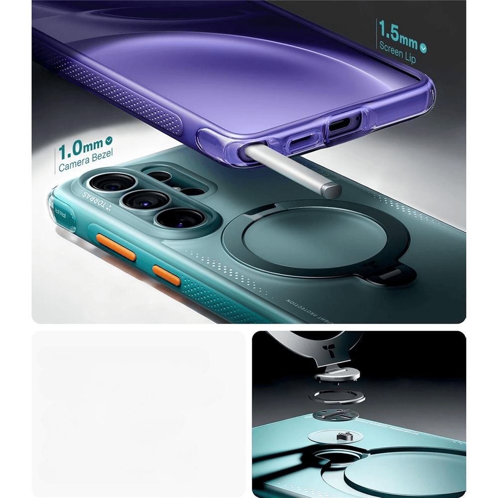 Samsung Galaxy S26 Ultra TORRAS Ostand Q3 Air MagSafe Hülle