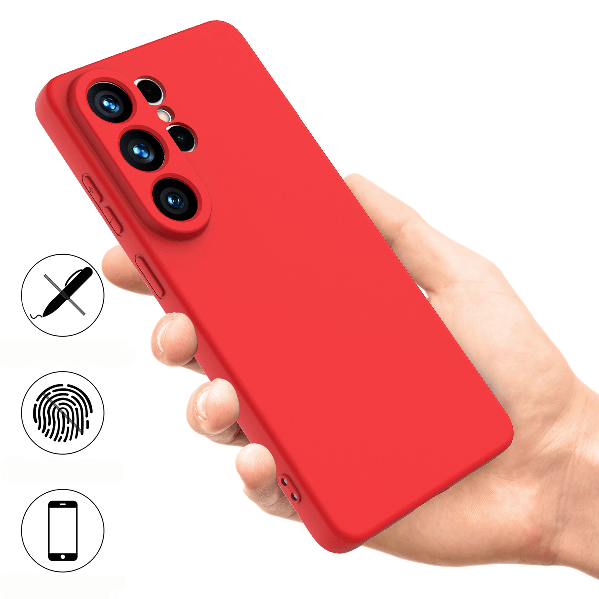 Galaxy S26 Ultra - Custodia in gomma siliconica