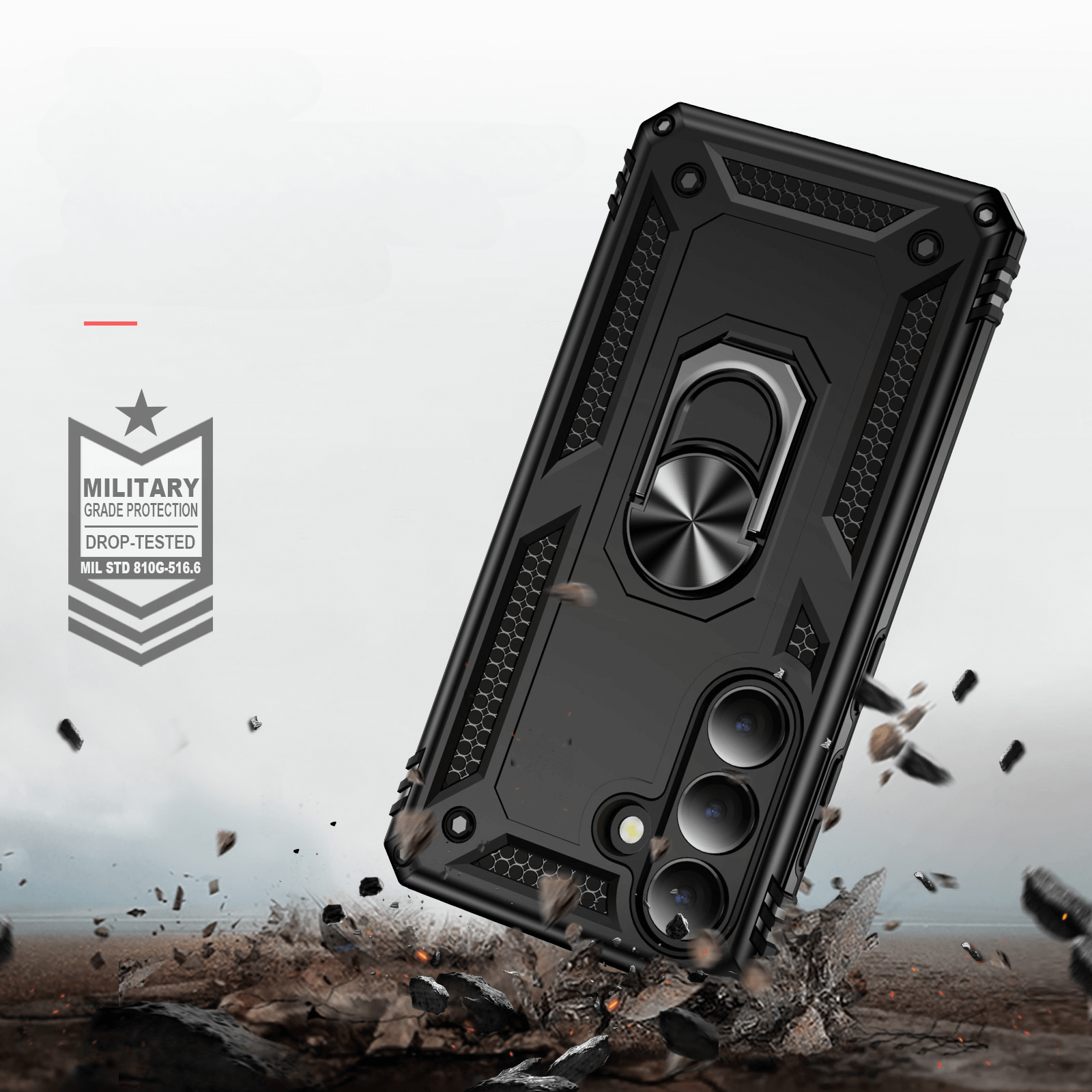 Galaxy S26 - Robustes Back Cover mit Kickstand