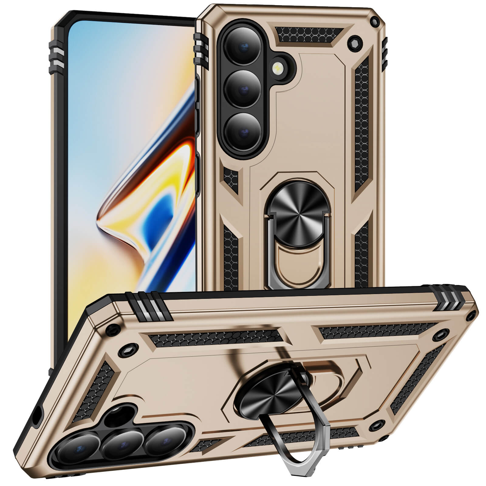 Galaxy S26 - Robustes Back Cover mit Kickstand