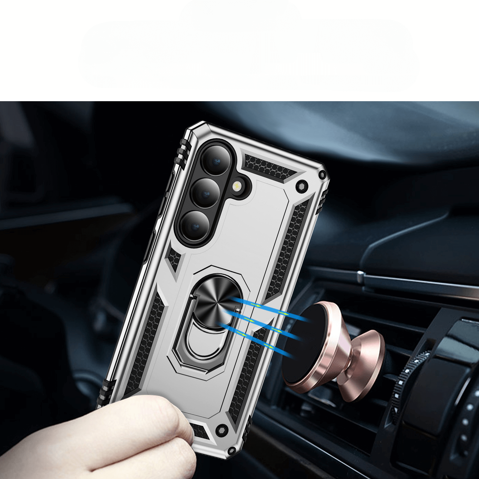 Galaxy S26 - Robustes Back Cover mit Kickstand