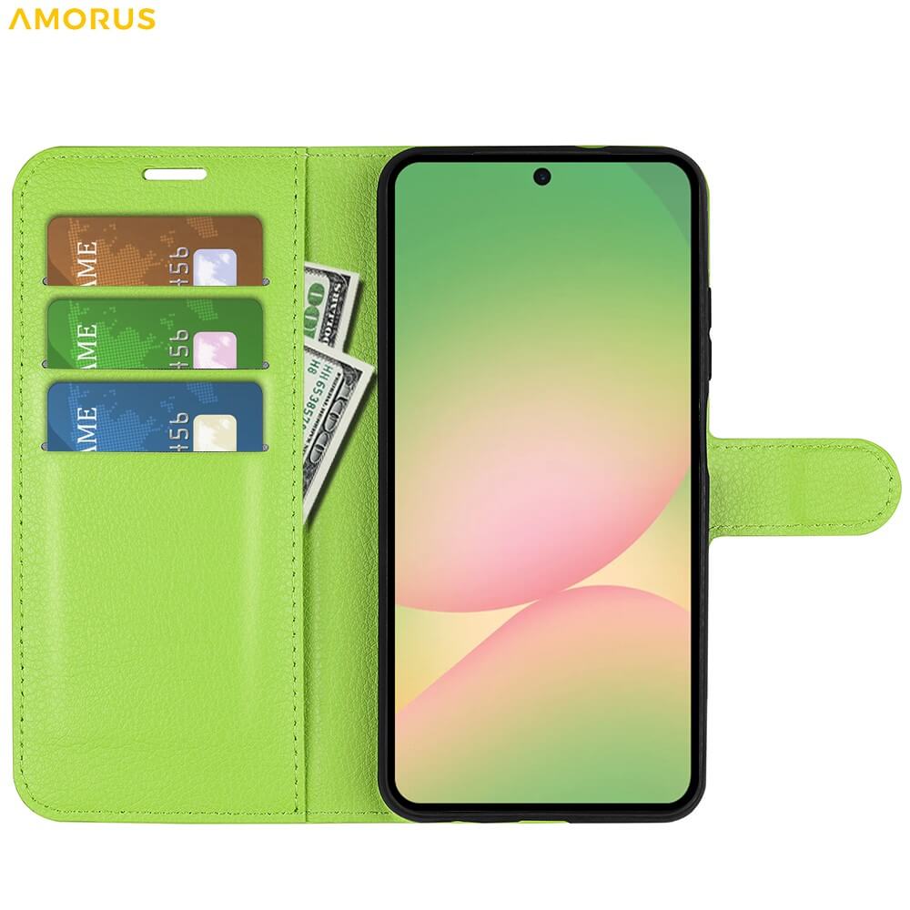 Galaxy A57 - Leder Etui Hülle