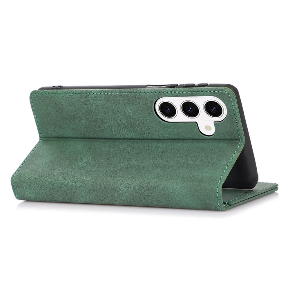 Galaxy S26+ Plus - Custodia flip in effetto suede