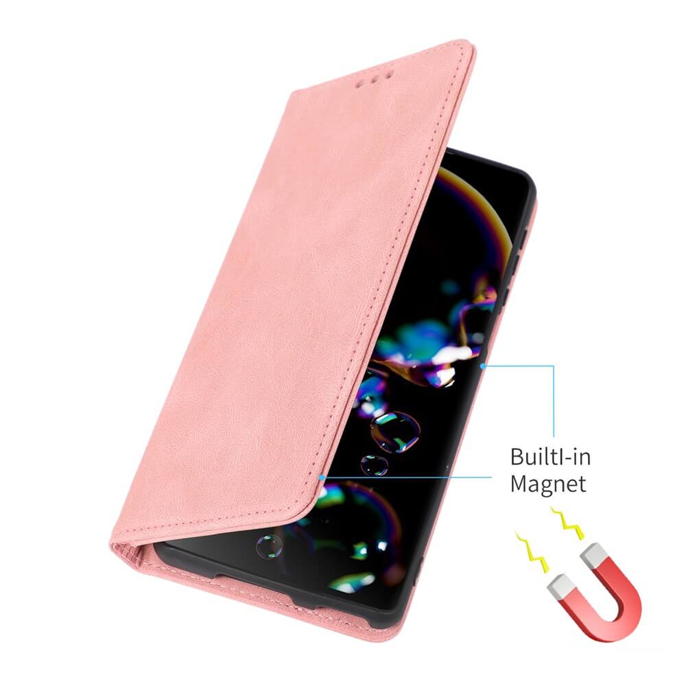 Galaxy S26+ Plus - Custodia flip in effetto suede