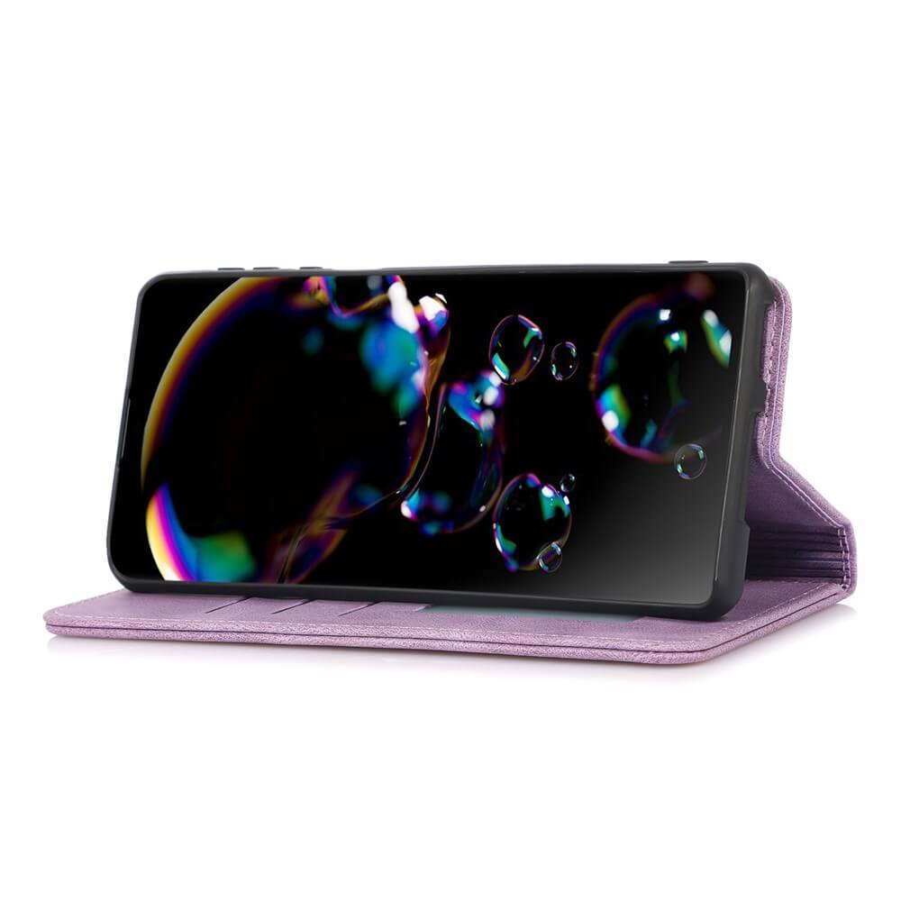 Galaxy S26+ Plus - Custodia flip in effetto suede