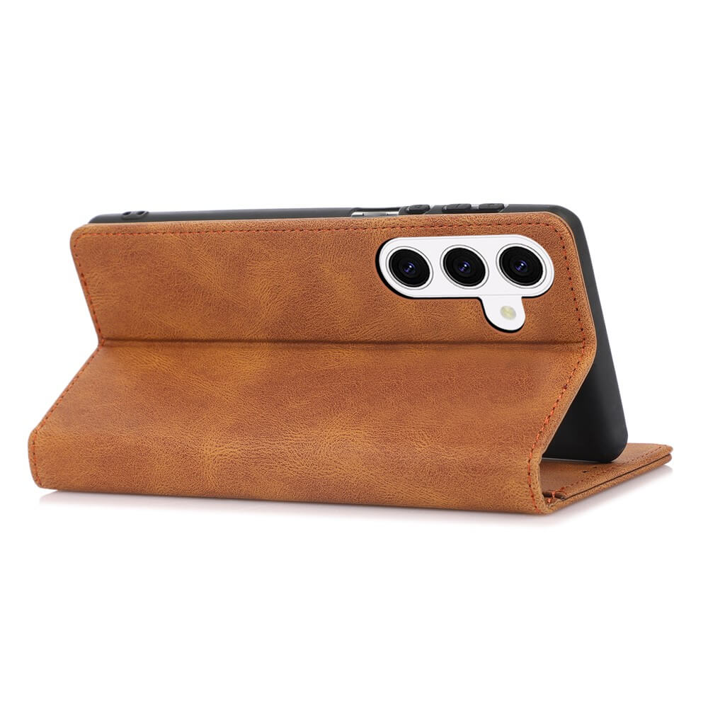 Galaxy S26+ Plus - Custodia flip in effetto suede